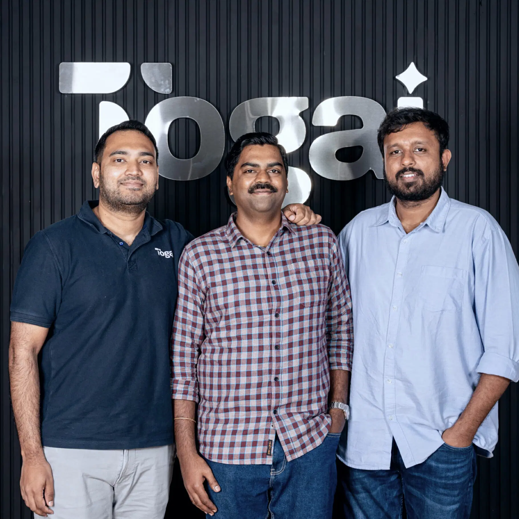 A few members of the Togai team posing for a click.
