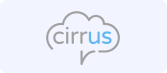 The brand logo of Cirrus.