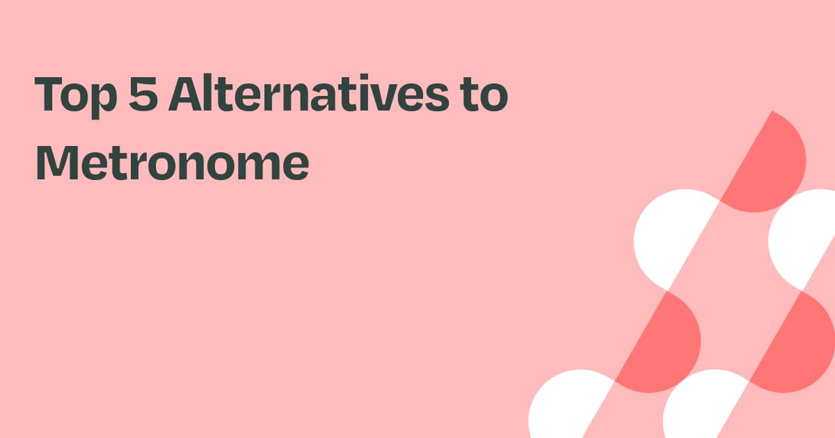 5 Top Metronome Alternatives For Usage Billing And Metering